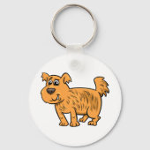 ボケボケオレンジの仔犬 キーホルダー (裏面)