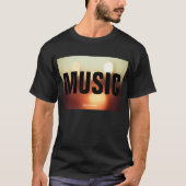 ボケライトの音楽 Tシャツ (正面)
