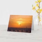 ボケリアサンライズ カード (黄色い花)