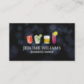 ボケ灯 | カクテルドリンク 名刺 (正面)