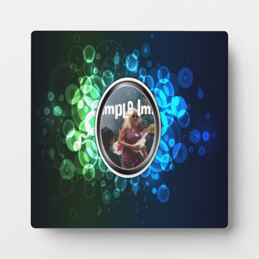 ボケ アート プレート フォトプラーク (正面)