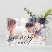 ボケ フレア | ホリデー フォト カード (スタンド正面)