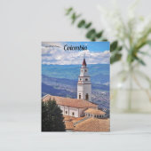 ボゴタのモンテレート教会コロンビア葉書 ポストカード (スタンド正面)