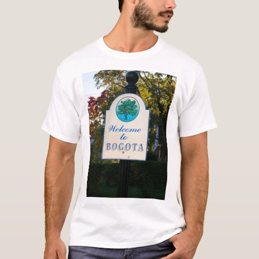 ボゴタへようこそ Tシャツ (正面)