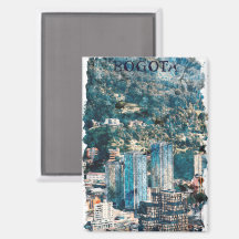 ボゴタコロンビア街並みビュー