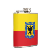 ボゴタ国旗、コロンビアスキットル フラスク (右)