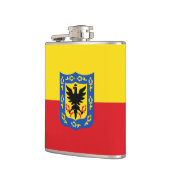 ボゴタ国旗、コロンビアスキットル フラスク (左)