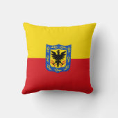 ボゴタ国旗（コロンビア・キャピタル・シティ） クッション (裏面)