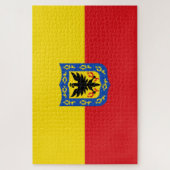 ボゴタ国旗（コロンビア・キャピタル・シティ） ジグソーパズル (縦)