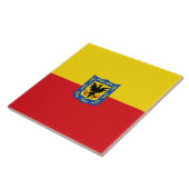 ボゴタ国旗（コロンビア・キャピタル・シティ） タイル (側面)