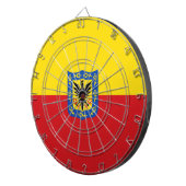 ボゴタ国旗(コロンビア・キャピタル・シティ) ダーツボード (正面右)