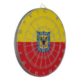 ボゴタ国旗(コロンビア・キャピタル・シティ) ダーツボード (正面左)