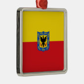ボゴタ国旗(コロンビア・キャピタル・シティ) メタルオーナメント (右)