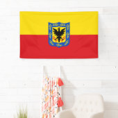 ボゴタ国旗（コロンビア・キャピタル・シティ） 横断幕 (インサイチュ)