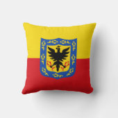 ボゴタ州旗コロンビアのシンボル クッション (裏面)