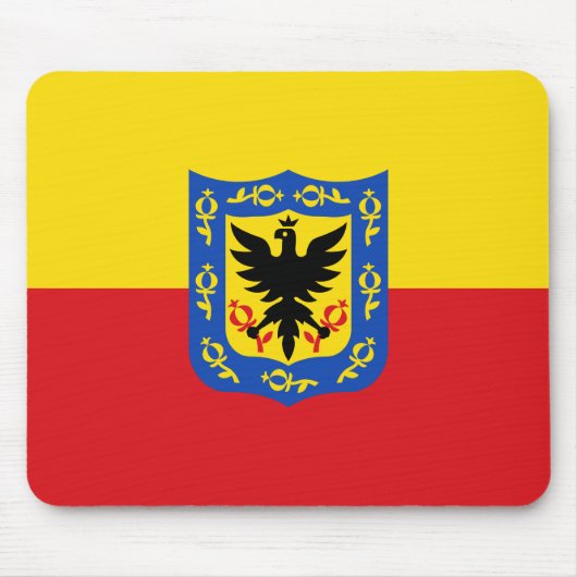 ボゴタ州旗、コロンビア・マウス・パッド マウスパッド (正面)