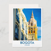 ボゴタ教会コロンビア写真はがき ポストカード (正面/裏面)