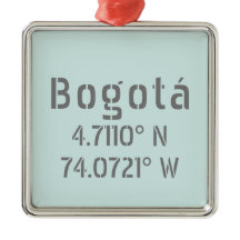 ボゴタ緯度と経度の座標