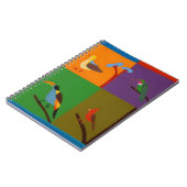 ボゴタ2008年の谷を訪問する鳥 ノートブック (左側)