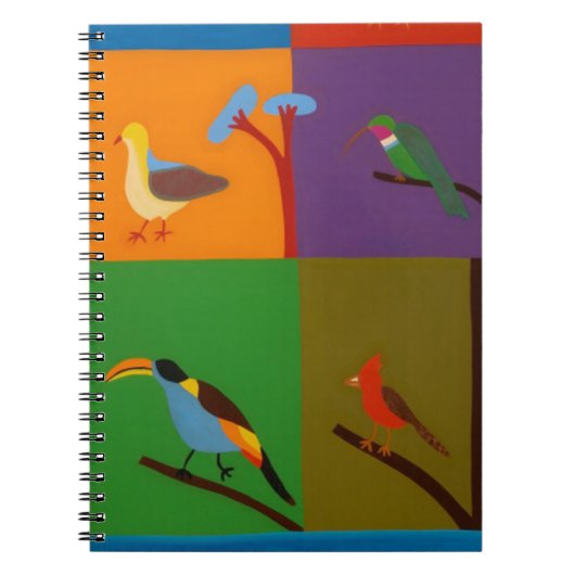 ボゴタ2008年の谷を訪問する鳥 ノートブック (正面)