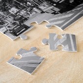 ボゴタ、コロンビア市通り ジグソーパズル (側面)