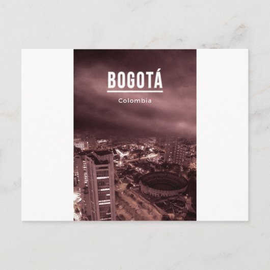 ボゴタ、コロンビア ポストカード (正面)