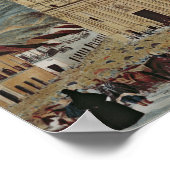 ボゴタ，ボリバル広場， 1837 ポスター (角)