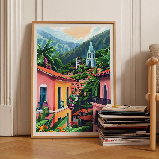 ボゴタ 印刷 コロンビア イラスト ボゴタ 旅行 ポスター