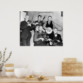 ボゴトロッターズバンド， 1937 ポスター (キッチン)