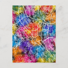 ボゴール市インドネシアシティの地図 ポストカード