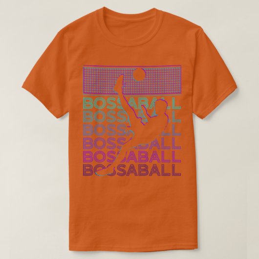 ボサバルレトロギフト Tシャツ (デザイン正面)