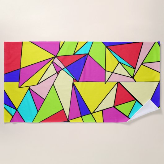 ボシック。 ビーチタオル (正面)