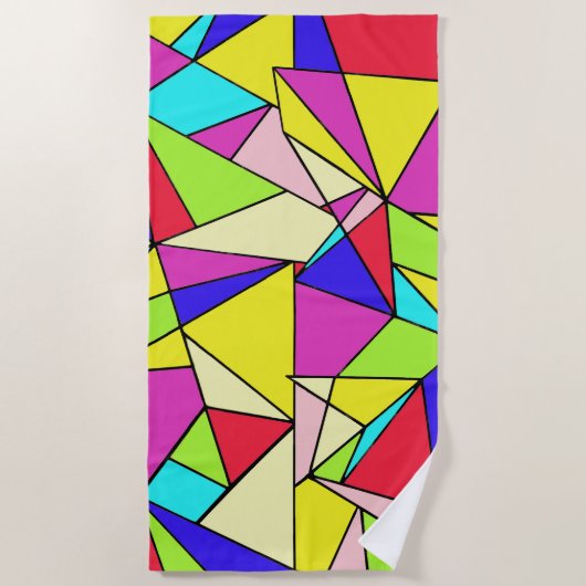 ボシック。 ビーチタオル (正面)