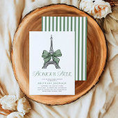 ボジュールベエレガントベパリジャン赤ちゃん 招待状