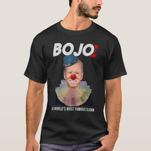 ボジョー 世界で最も有名なピエロ ヴィンテージ ク Tシャツ (正面)