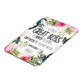 ボスありがとうボス感謝ギフト引用文 マグネット (左側)