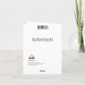 ボスありがとう – Rainbow Annovation & Thumbs Up カード (裏面)