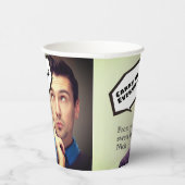 ボスおもしろいのメッセージ紙カップfor office 紙コップ (右)