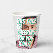 ボスおもしろいのメッセージ紙カップfor office 紙コップ (裏面)