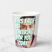 ボスおもしろいのメッセージ紙カップfor office 紙コップ (正面)