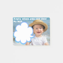 ボスおもしろいのメッセージ。メモ ポストイット