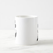 ボスおもしろいトンテリアステイド風変わりッグ コーヒーマグカップ (中央)