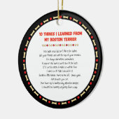 ボスおもしろいトン·テ学リアーからのもの セラミックオーナメント (左)