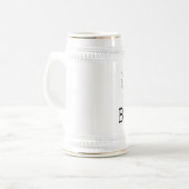 ボスおもしろいビアスタイン、ホイップ ビールジョッキ (正面左)