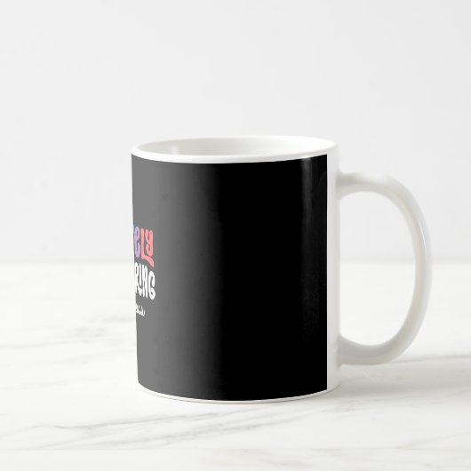 ボスっぽく積極的に監視中 State Testing Day コーヒーマグカップ (右)