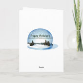 ボスのためのクリスマスカード シーズンカード (裏面)