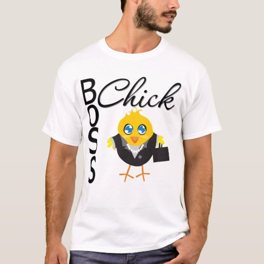 ボスのひよこ Tシャツ (正面)