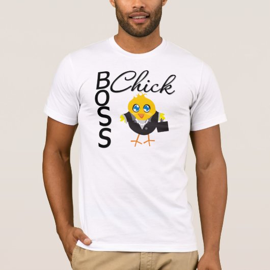 ボスのひよこ Tシャツ (正面)