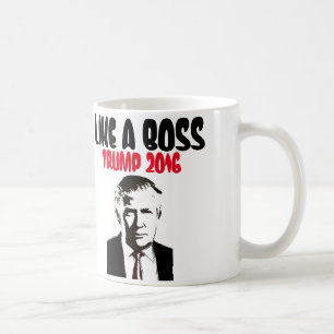 ボスのようなドナルド・トランプのコーヒー・マグ、 コーヒーマグカップ