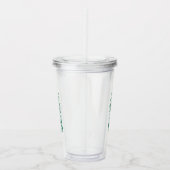 ボスのようなフロス アクリルタンブラー (右)